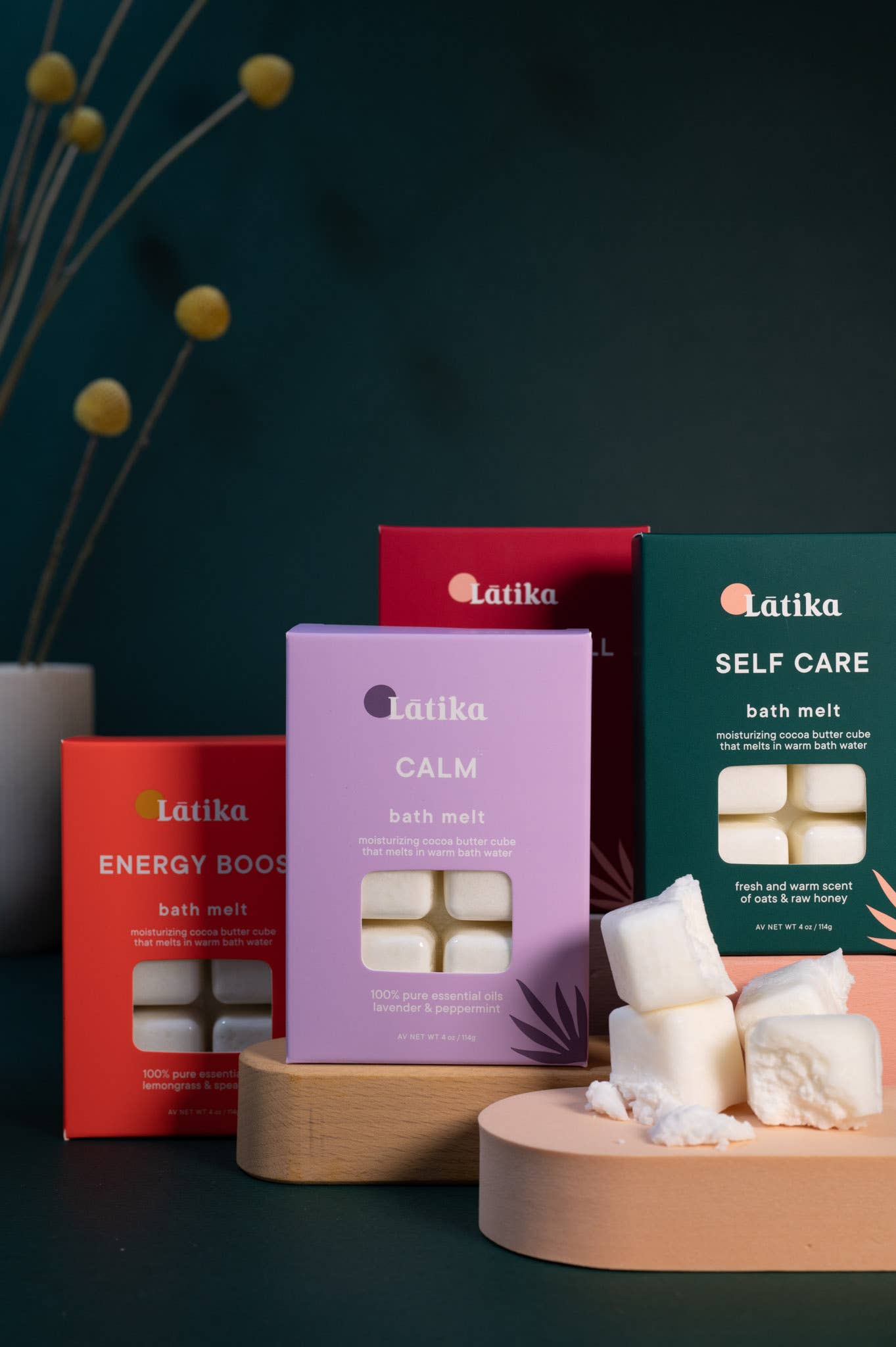 Latika Beauty - Bath & Body Melt -Calm - Solid lotion, Massage bar 🎄Gift 🌸