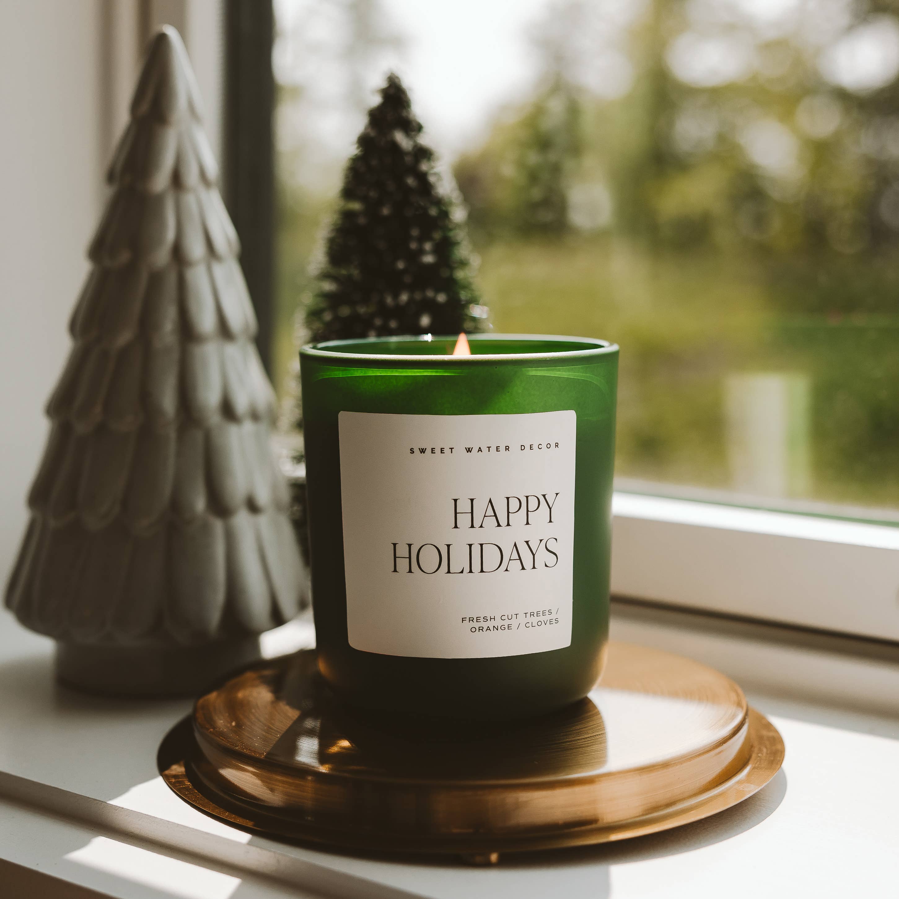 Sweet Water Decor - Happy Holidays 15 oz Soy Candle