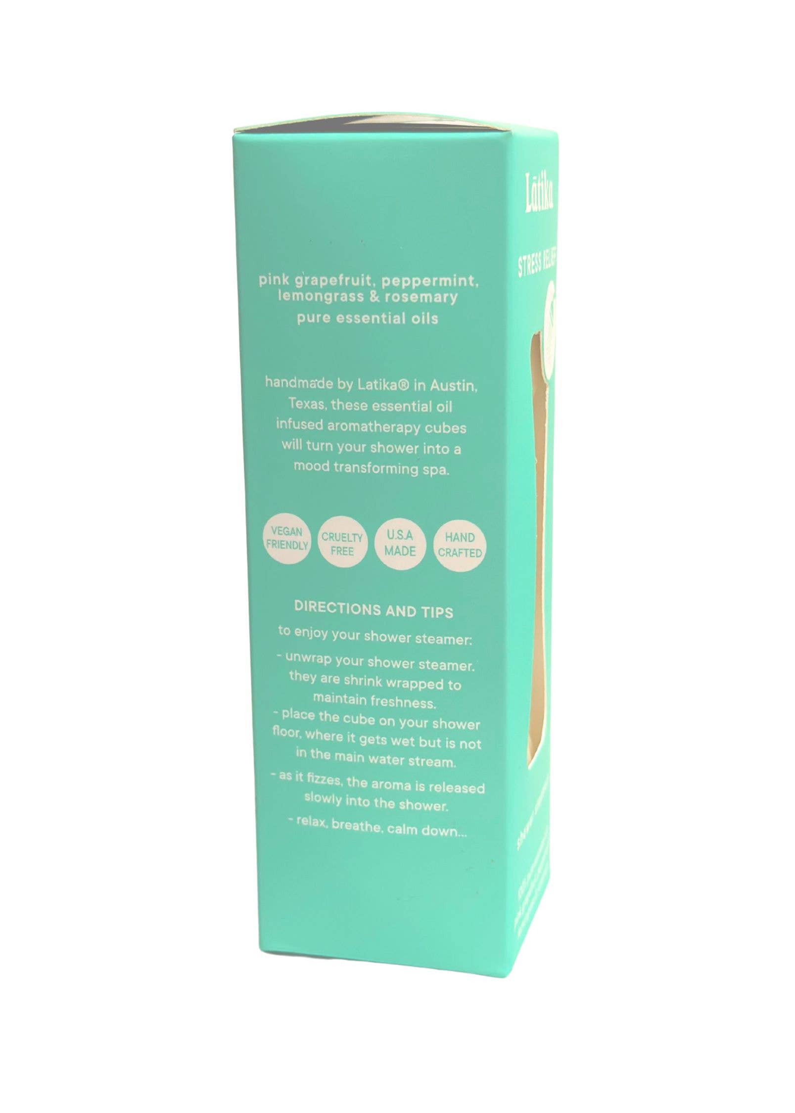 Latika Beauty - Holiday 🎄Stress Relief Shower Steamers 🟦