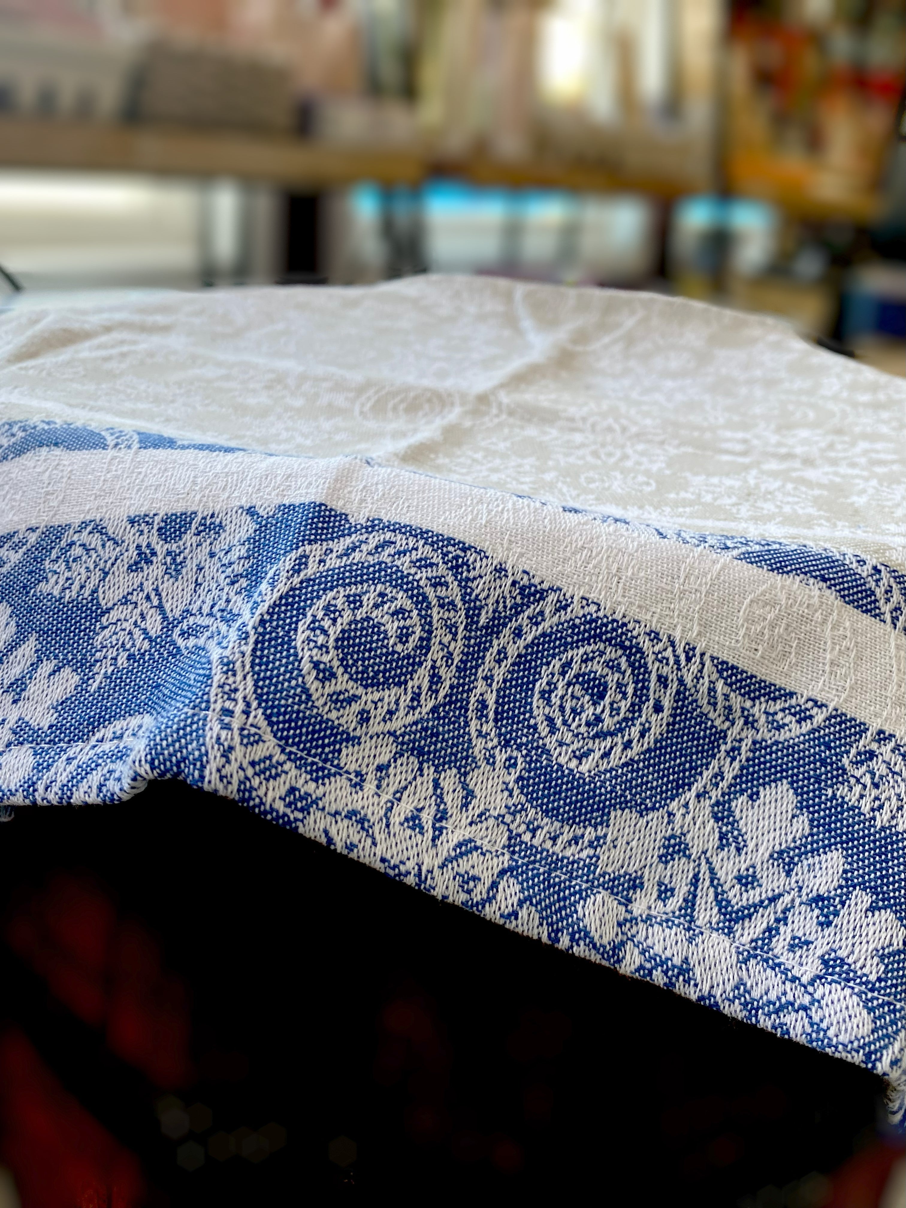 Primitive Artisan - Winter Snowflake Tea Towel