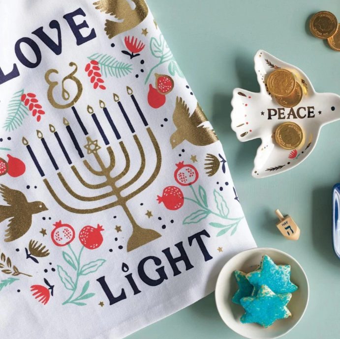 Danica Jubilee - Love & Light Tea Towel