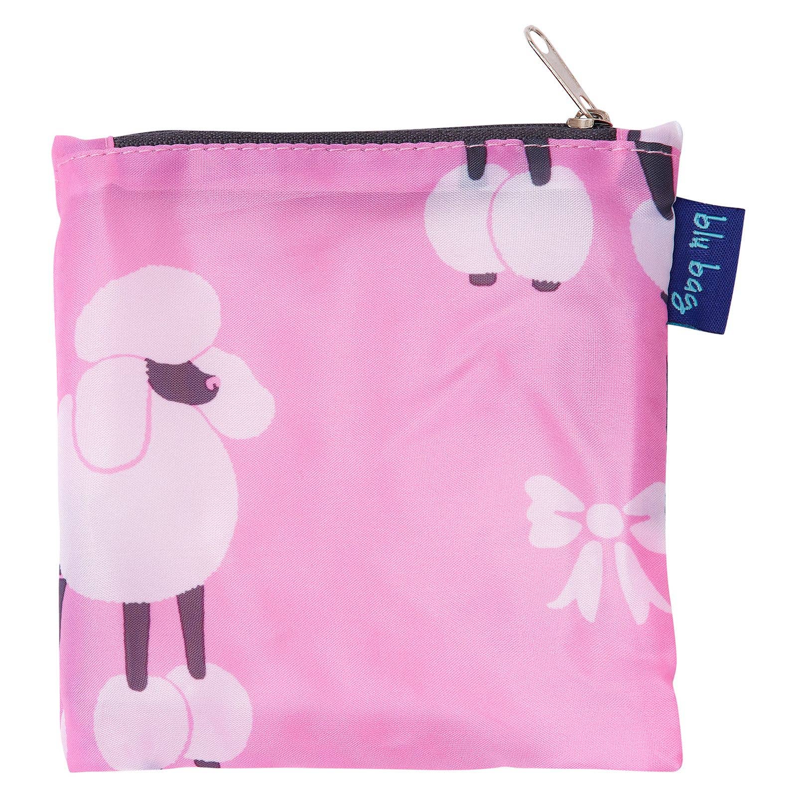 HELLO POODLE Reusable Shopper blu Bag
