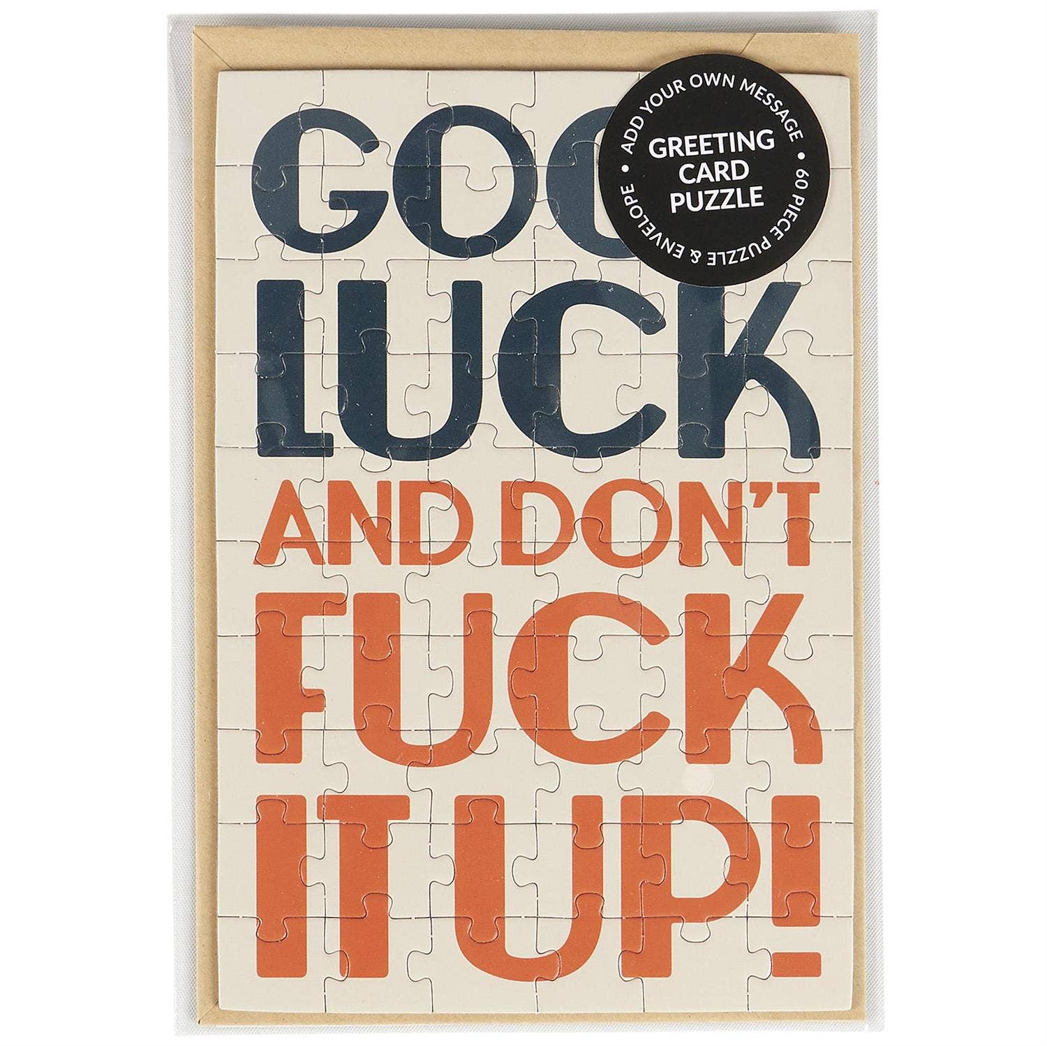 Questionables - Good Luck Puzzle Card