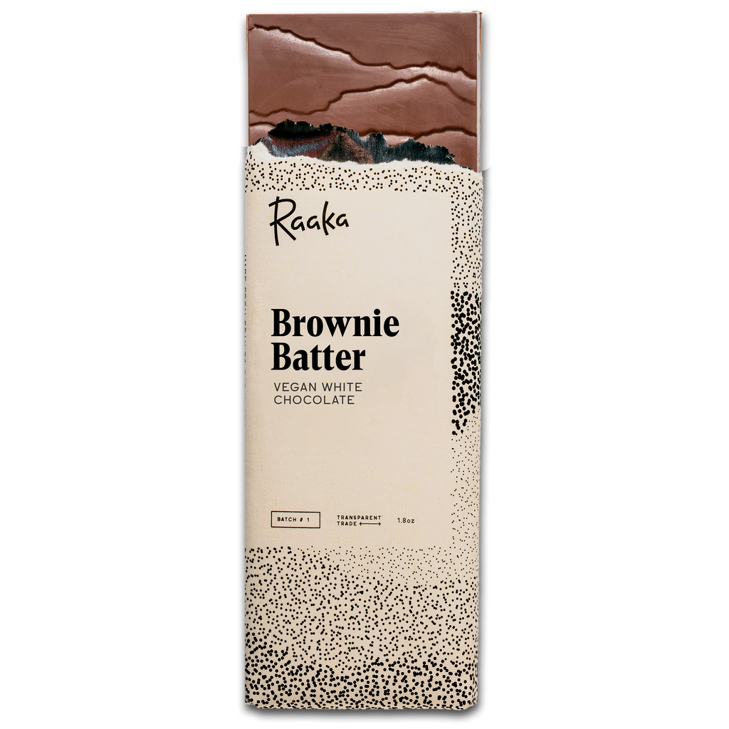 Raaka Chocolate - Brownie Batter Bar - limited edition - White Chocolate