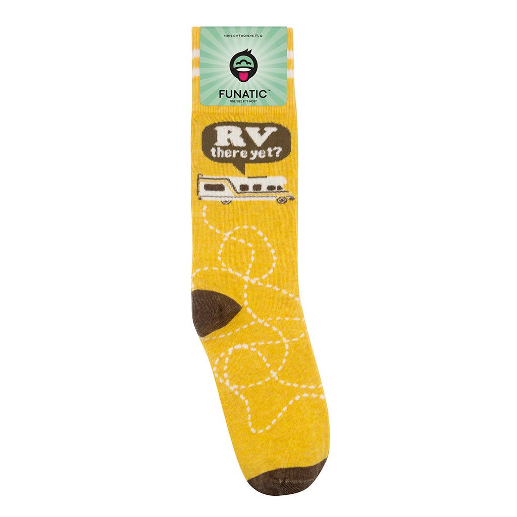 Nice Enough Merch Co - Rv There Yet? Socks