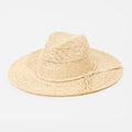 Collections by Fame Accessories - Braided Rope Band Straw Hat