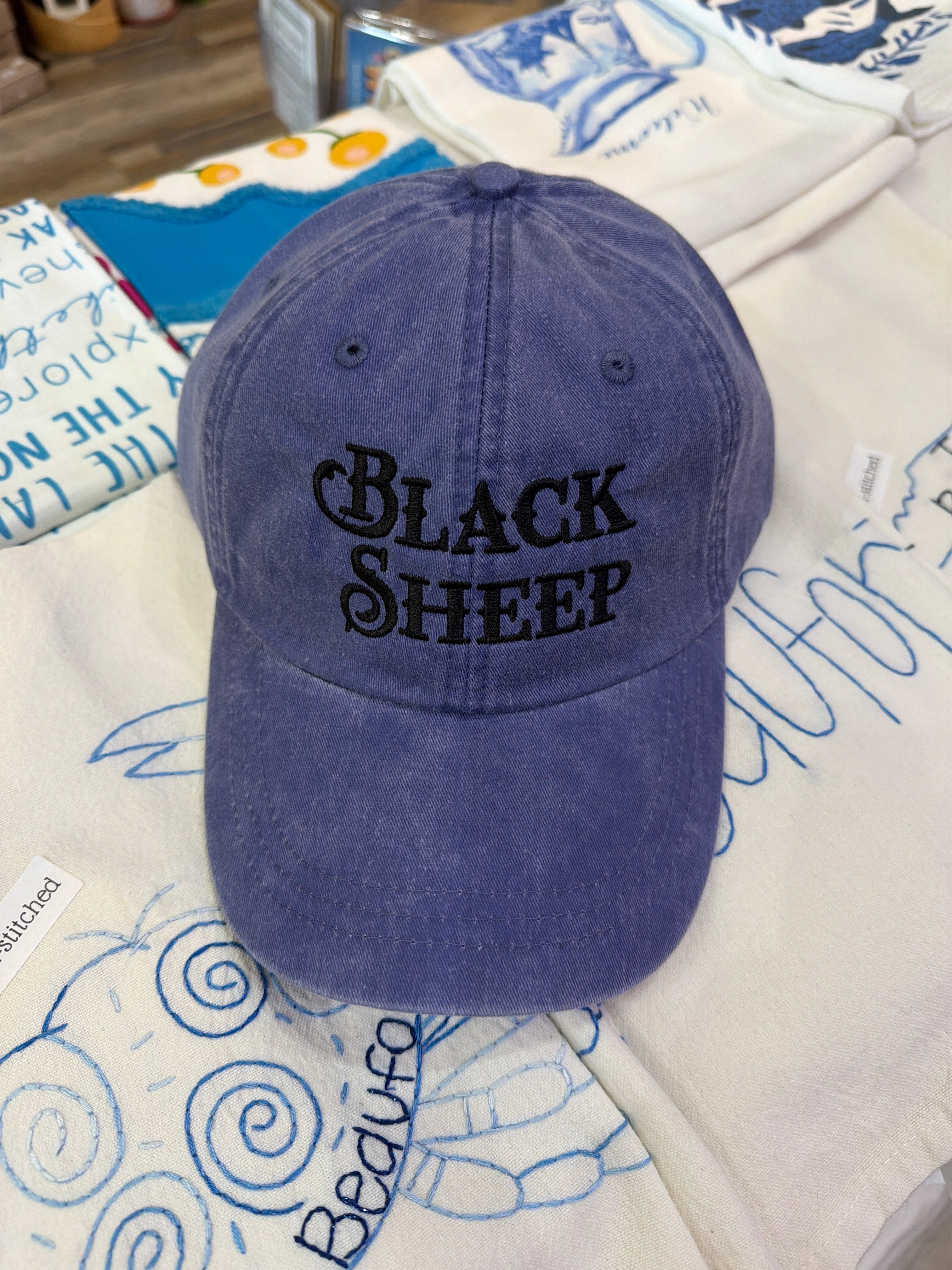 Pizer Dog - Embroidered Black Sheep Hats