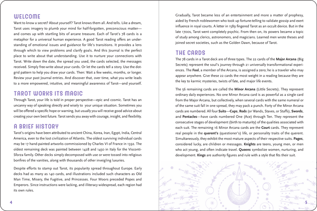 Peter Pauper Press - The Tarot Journal