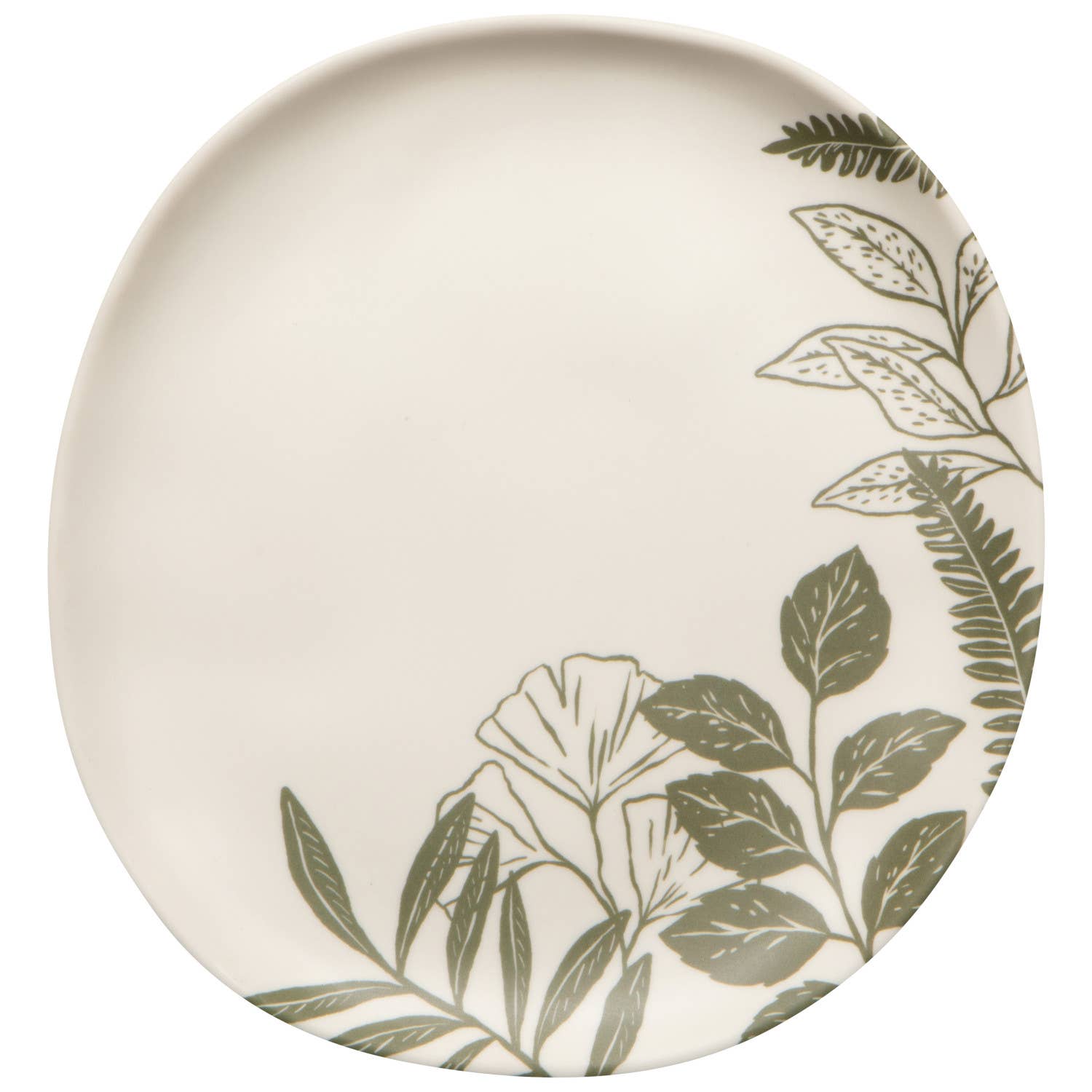 Now Designs by Danica - Fern & Frond Melamine Side Plate