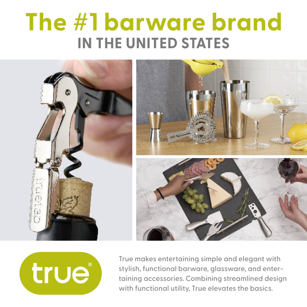 TRUE - Twirl Professional 15.75 inch Stainless Steel Bar Spoon