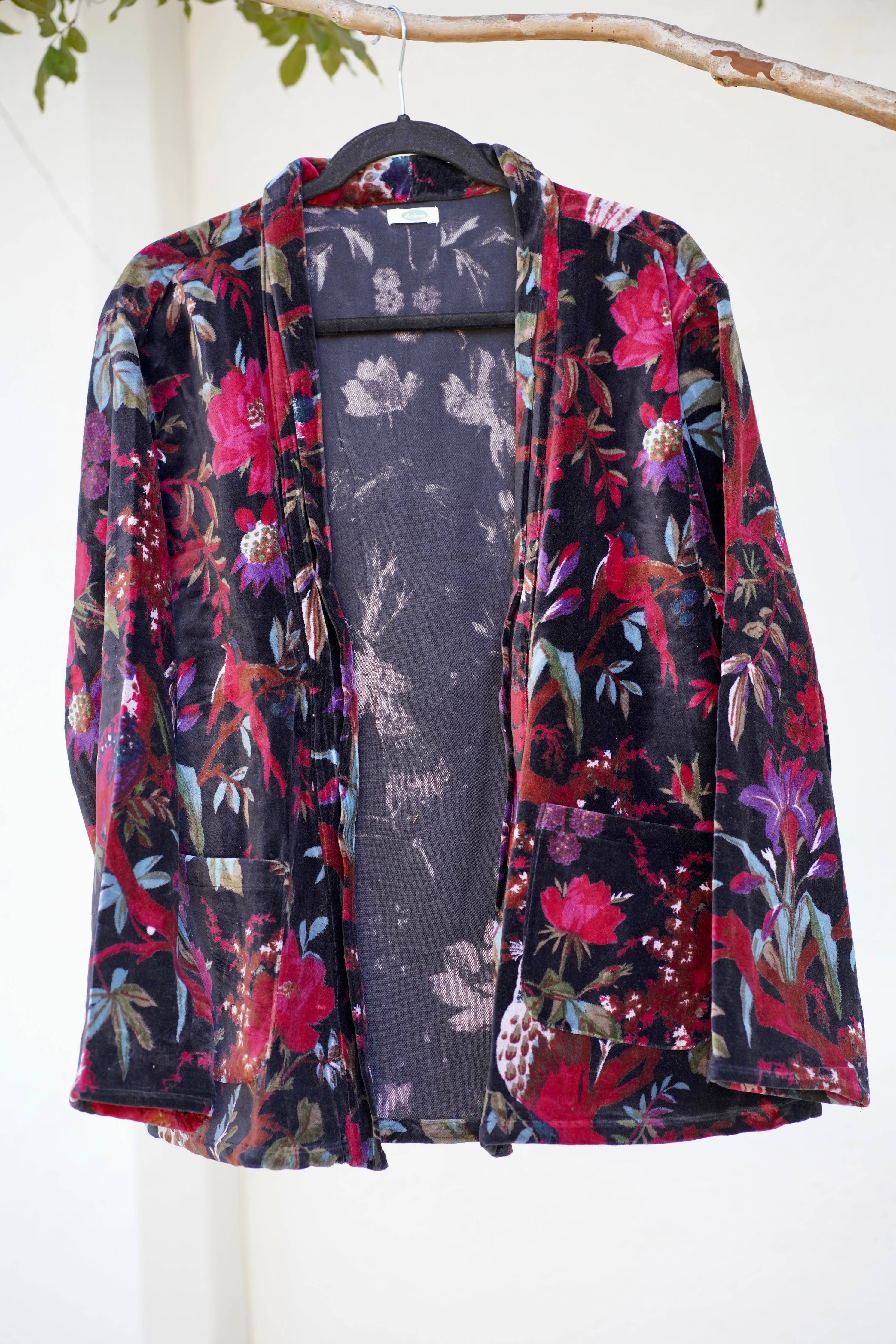 Dolma - Astrid Velvet Jacket Black OS