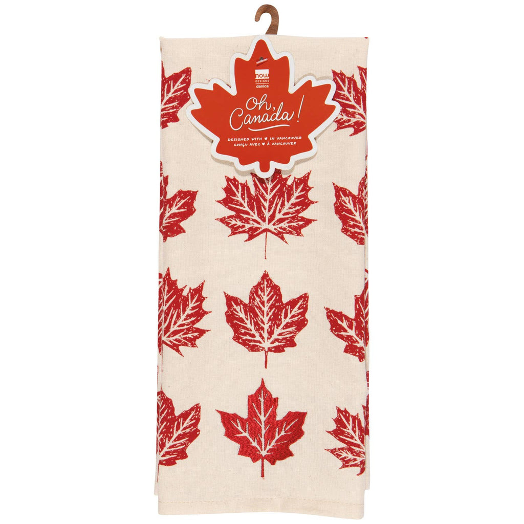 Now Designs by Danica - Maple Leaf Dishtowel