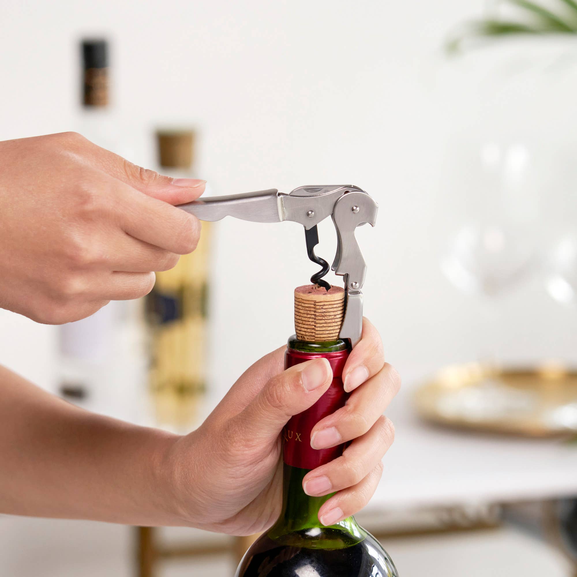 TRUE - Truetap Double-Hinged Corkscrew - ASST COLORS