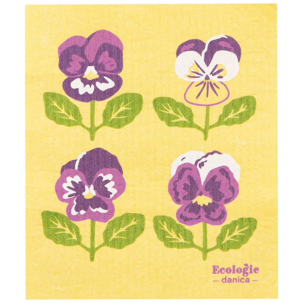 Ecologie - Pansy Swedish Dishcloth