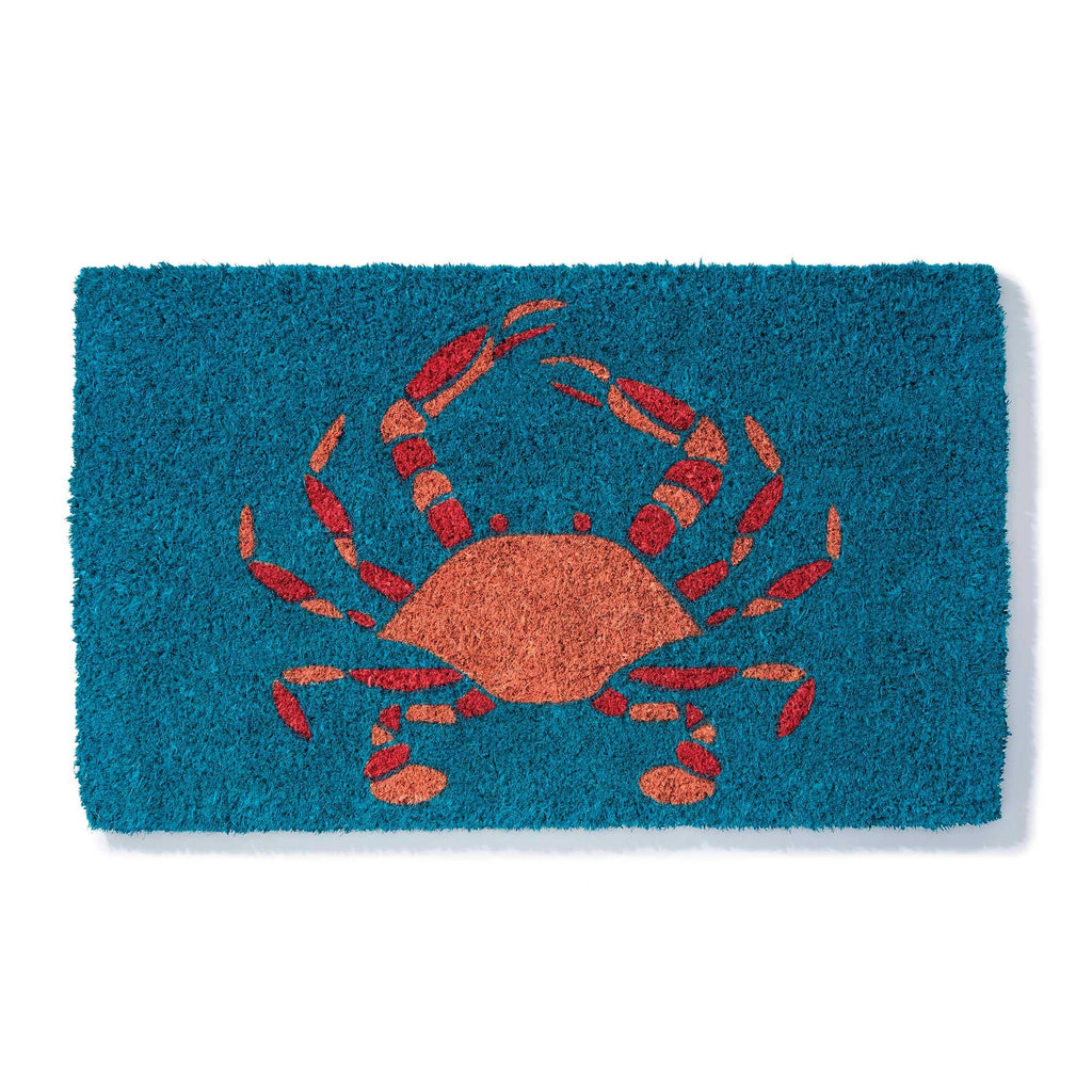 Entryways - King Crab Handwoven Coconut Fiber Doormat