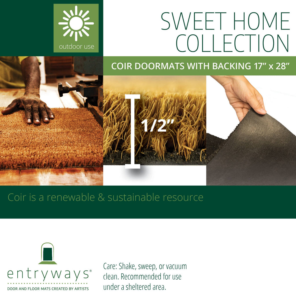 Entryways - Fancy Fish Coir Doormat