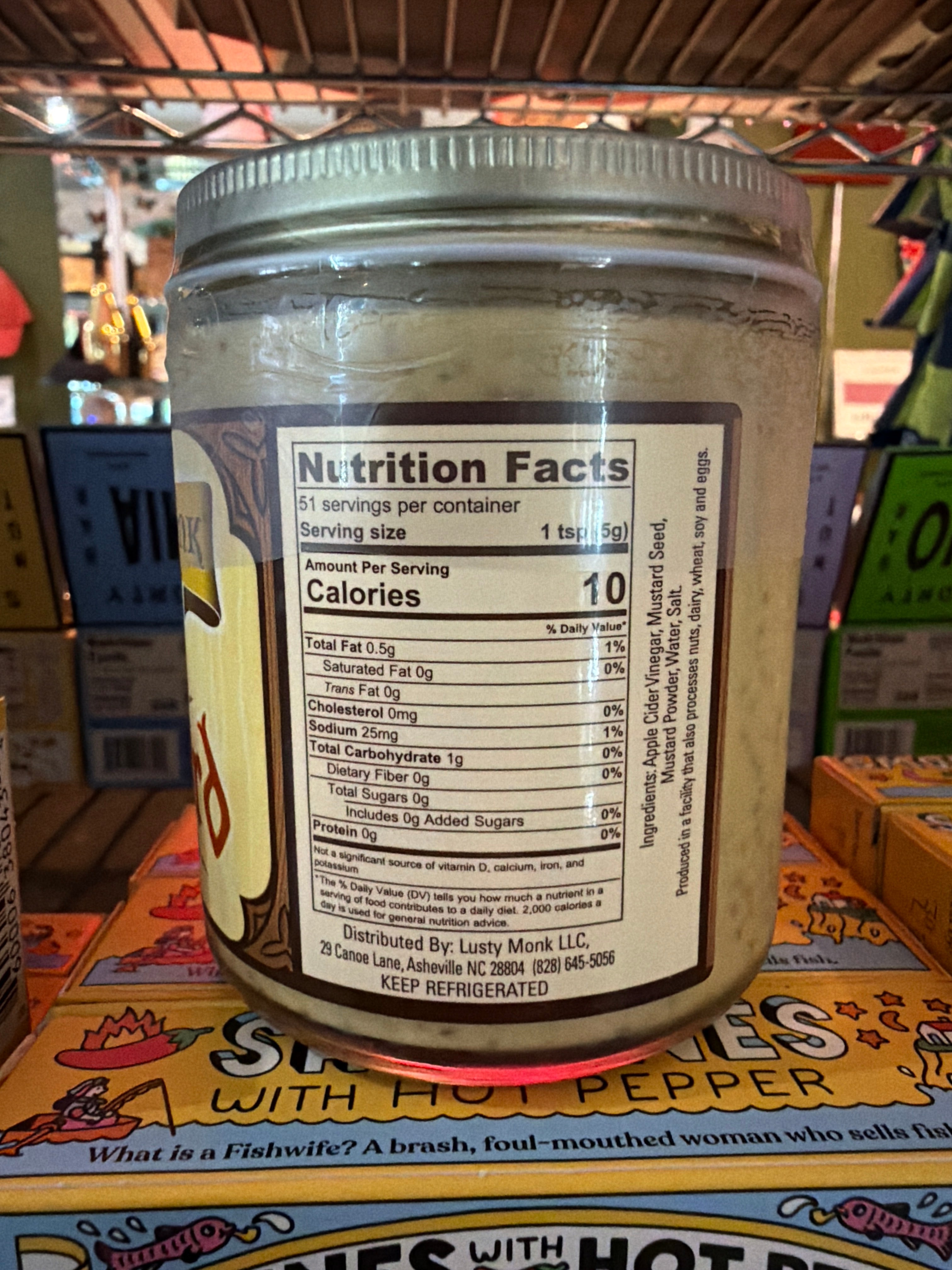 Lusty Monk - Original Sin Coarse Ground Mustard