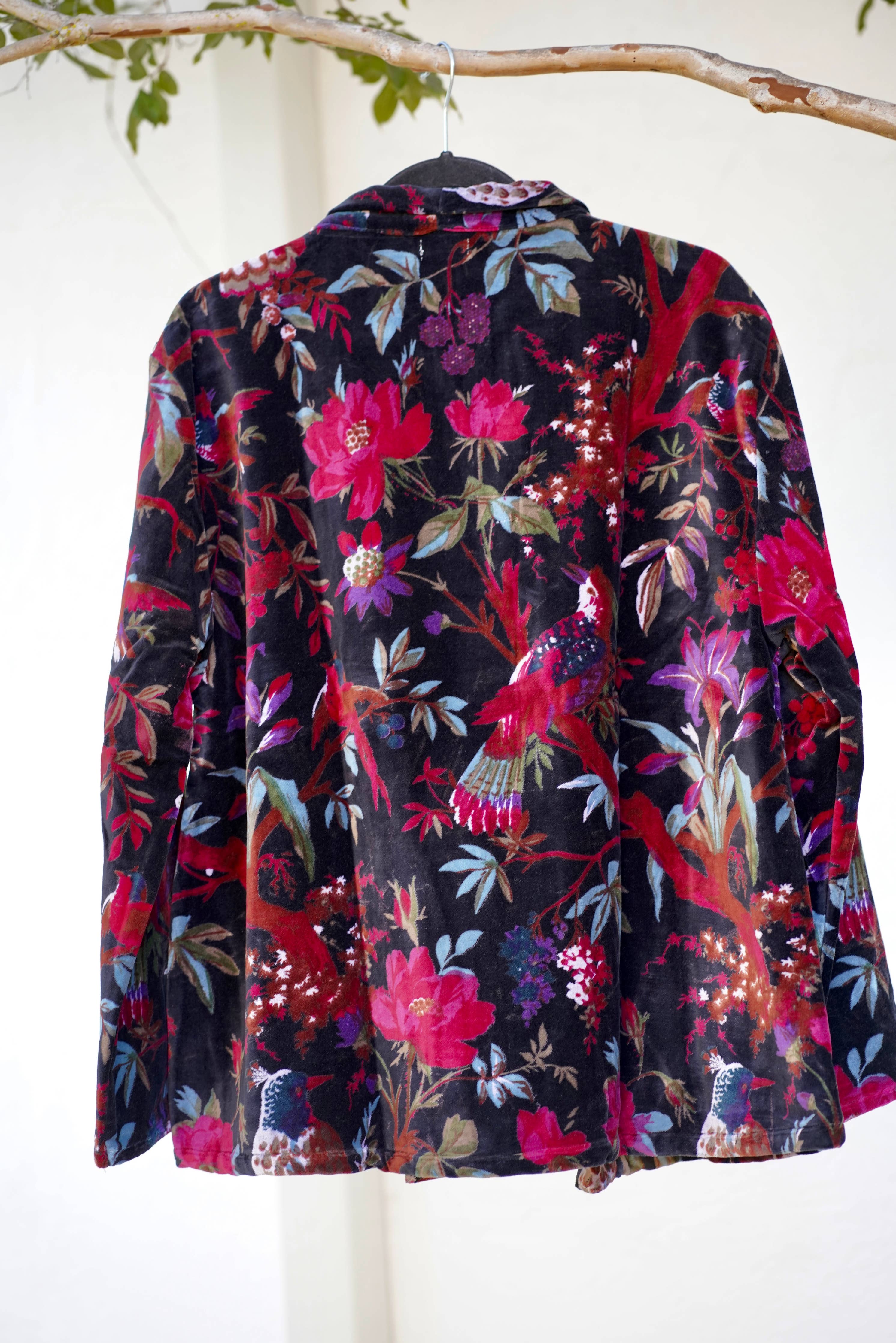 Dolma - Astrid Velvet Jacket Black OS