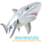 VIAHART Toy Co. - Sammy The Shark | 36 Inch Stuffed Animal Plush | By TigerHart Toys