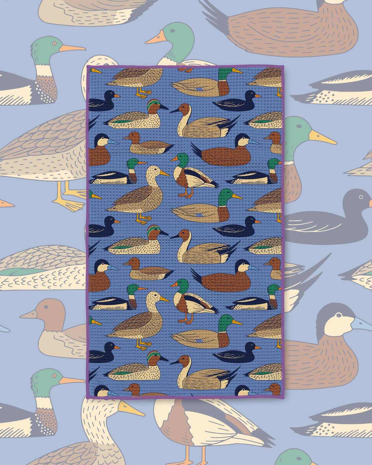Trek Light - Ducks in a Row Quick-Dry Tea Towel