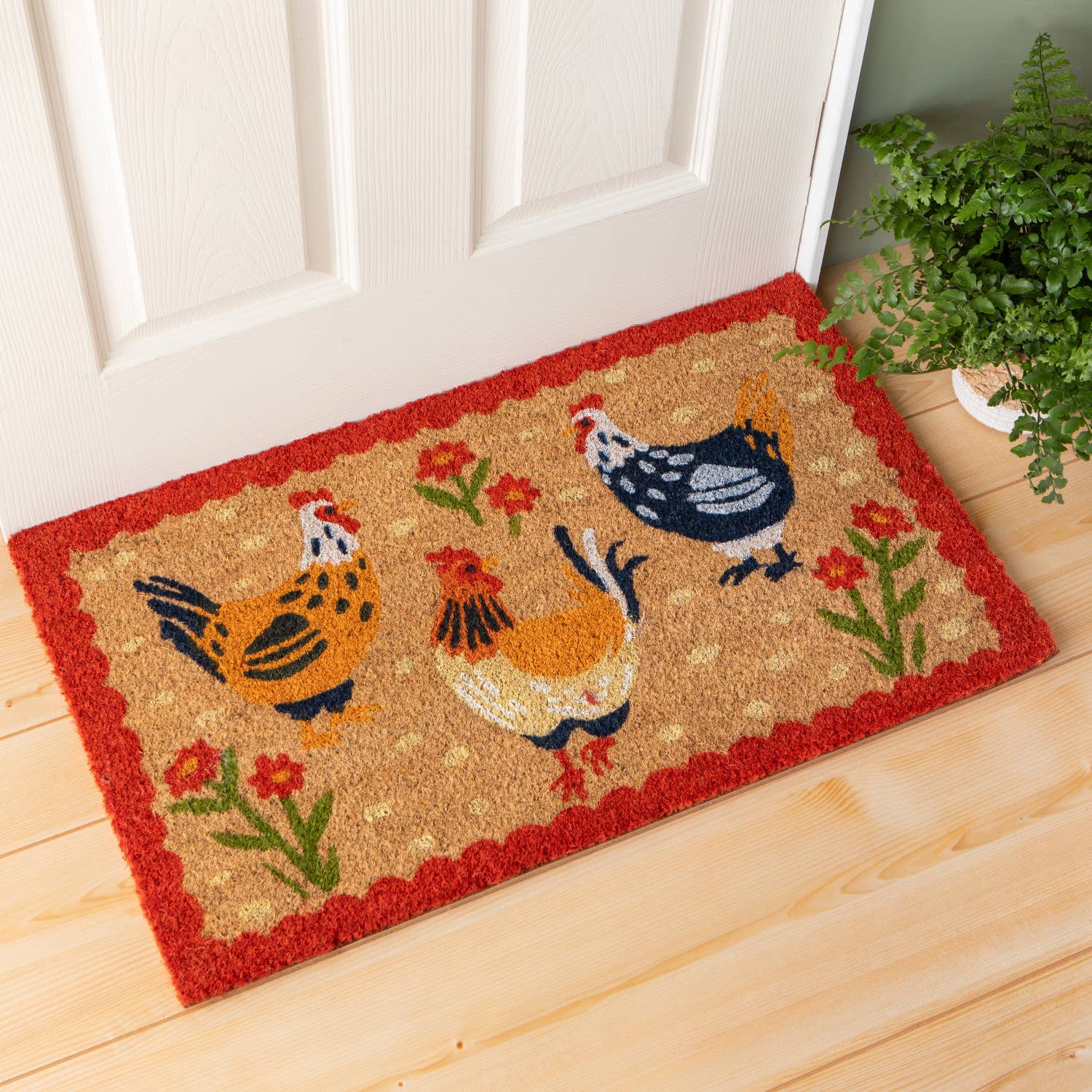 Now Designs by Danica - Free Range Doormat