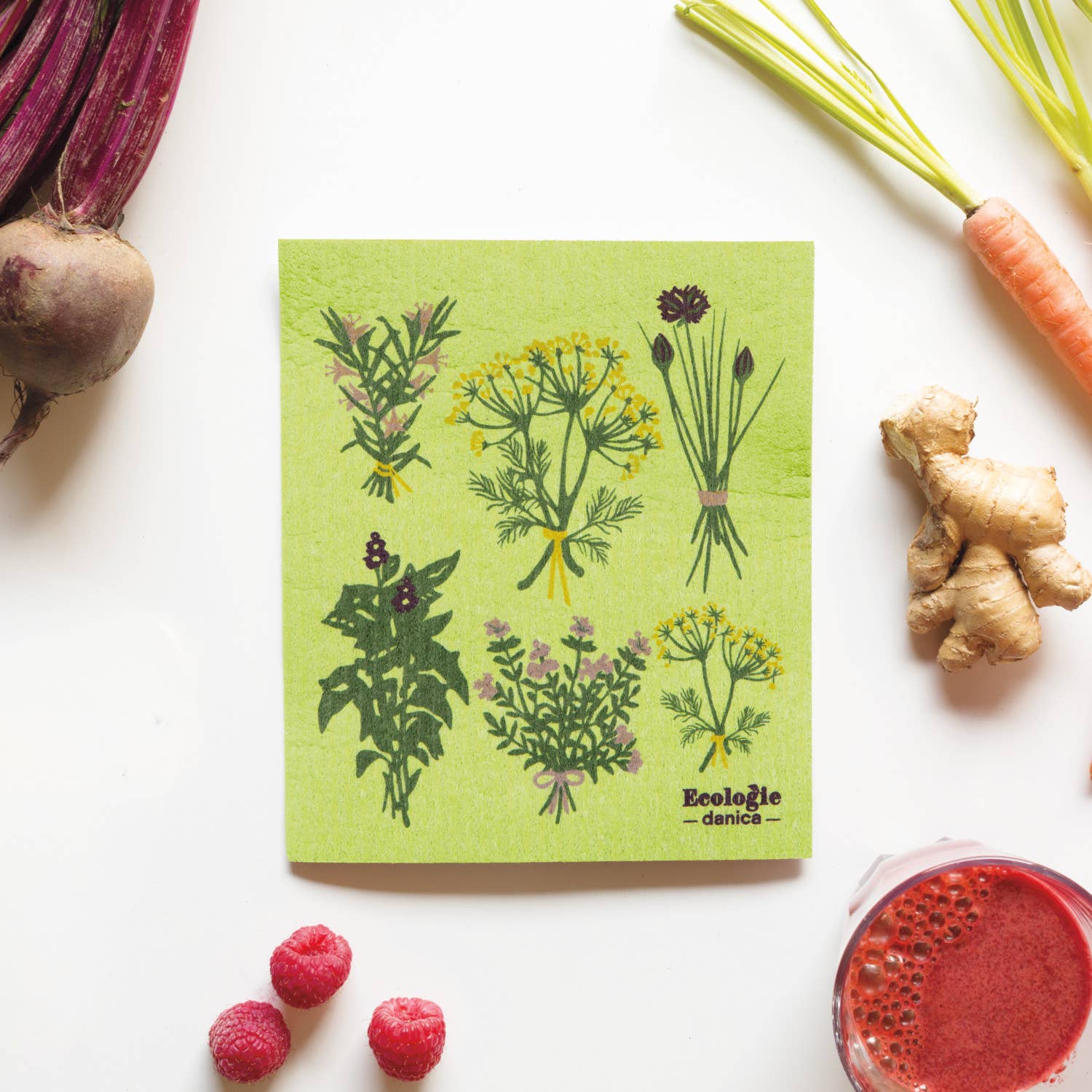 Ecologie - Fresh Herbs Swedish Dishcloth