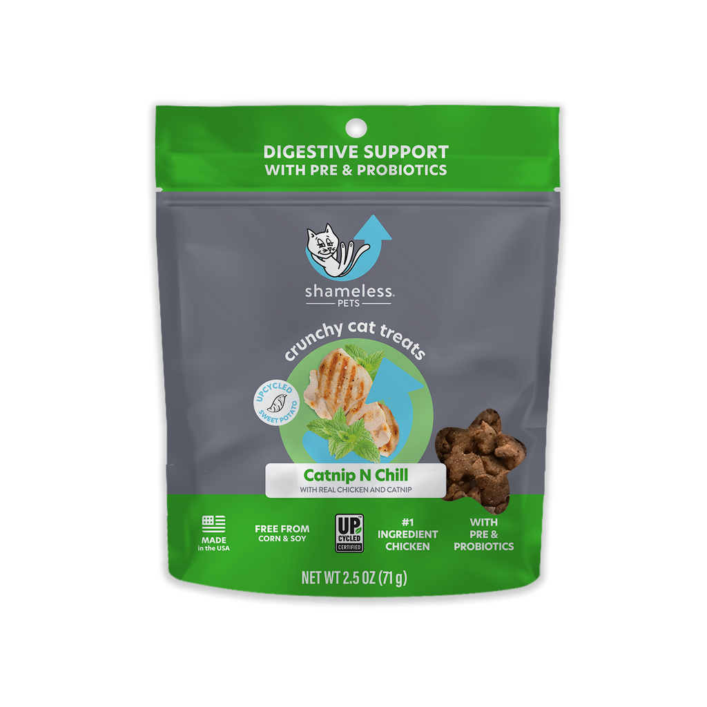 Shameless Pets - Catnip N Chill Crunchy Cat Treats - Chicken