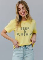 Panache Apparel Co. - Beer & Sunshine Tee