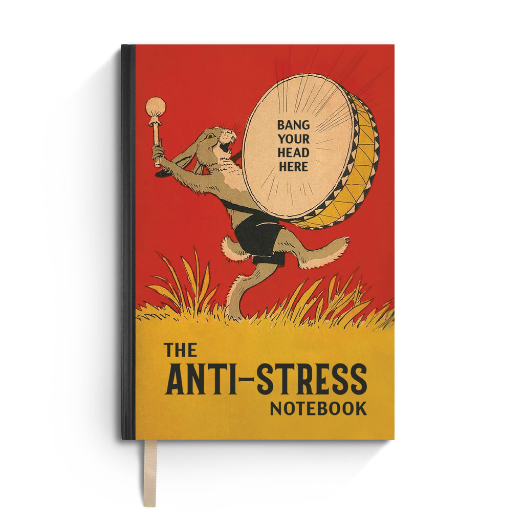 Bad Betty Greeting Co. - The Anti-Stress Notebook - Funny Hardcover Journal