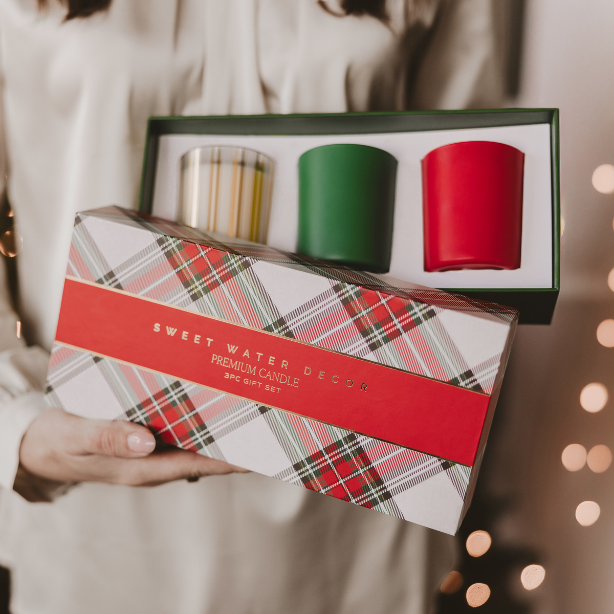Sweet Water Decor - Christmas Candle Gift Box Set