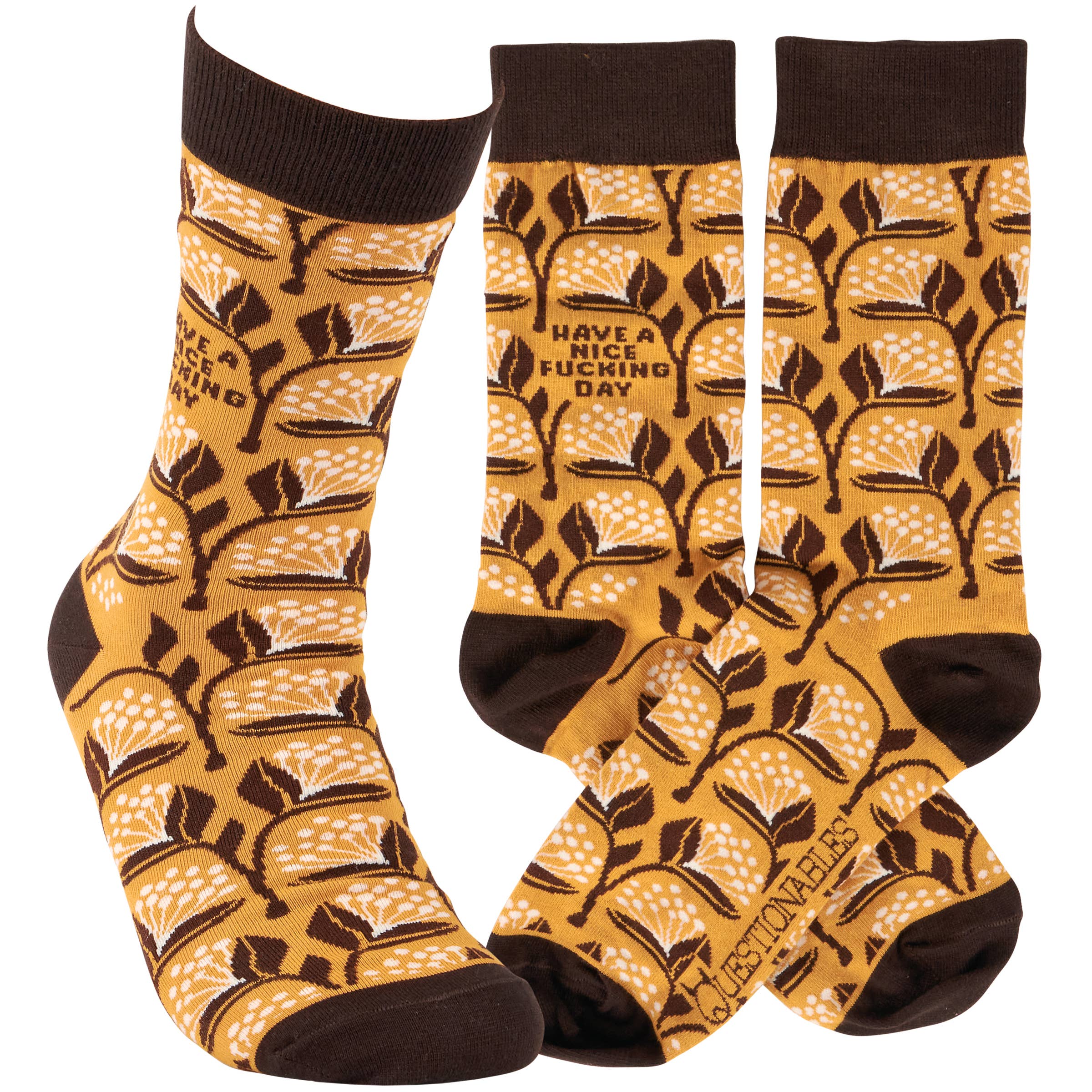 Questionables - Have A Nice Day Socks
