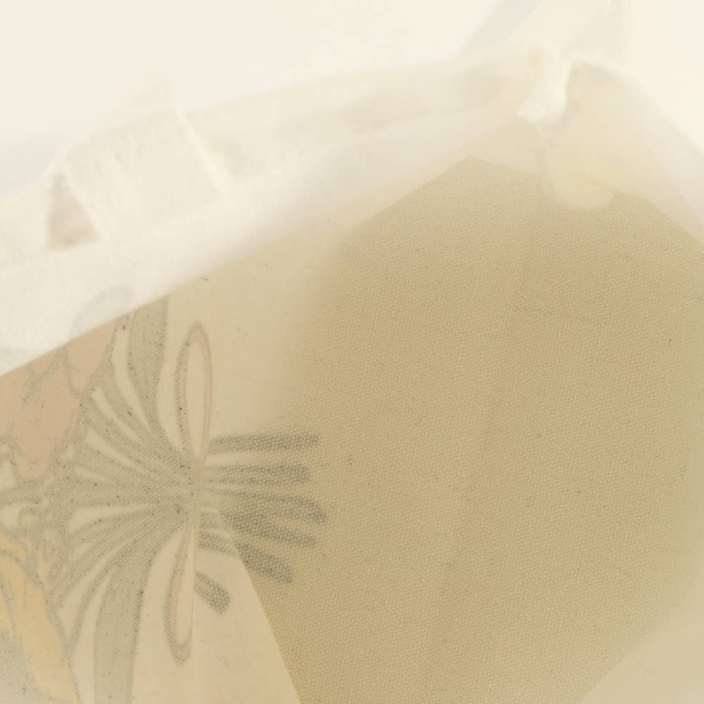 Collections by Fame Accessories - Wildflower Bouquet Print Canvas Tote