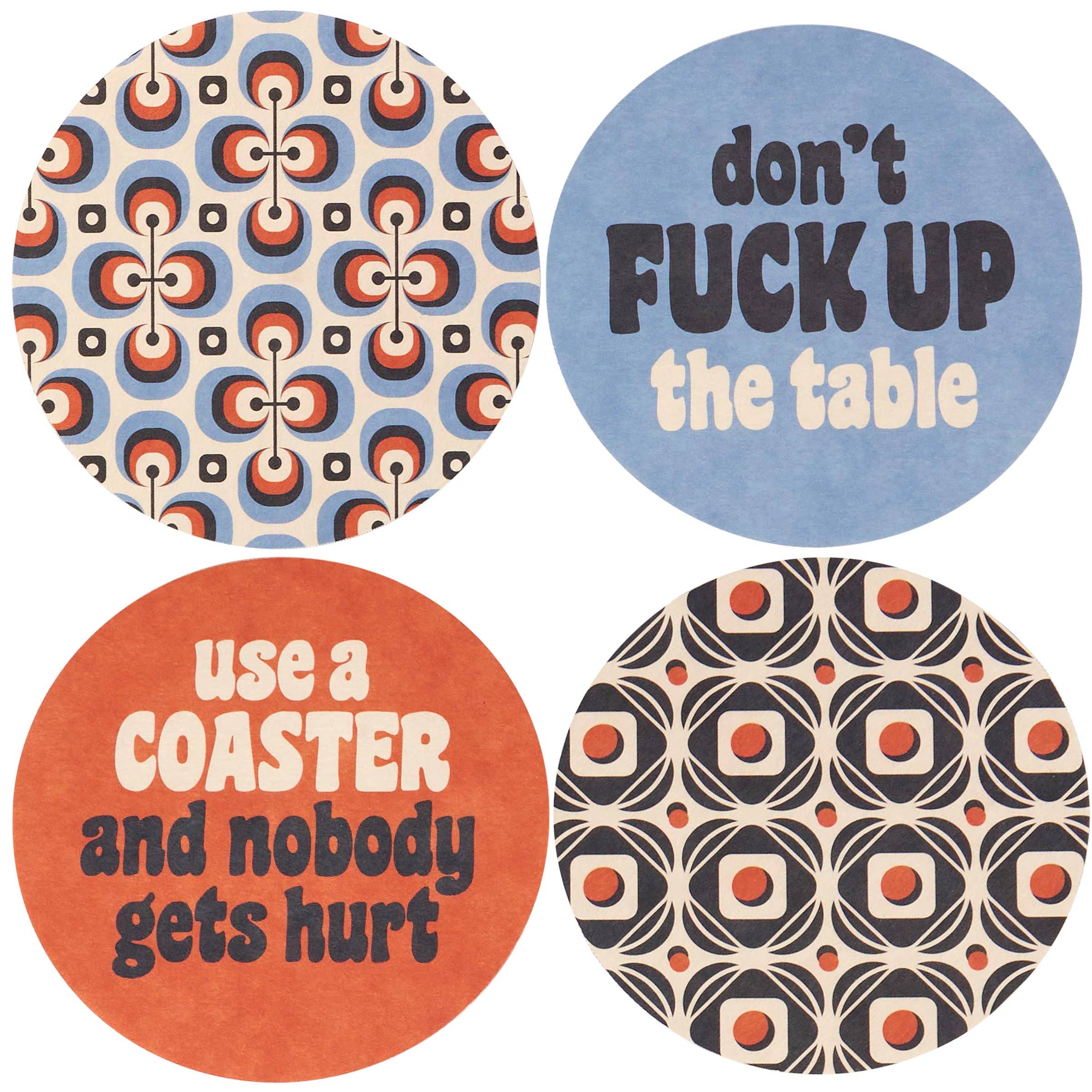Questionables - Use A Coaster Coaster Set