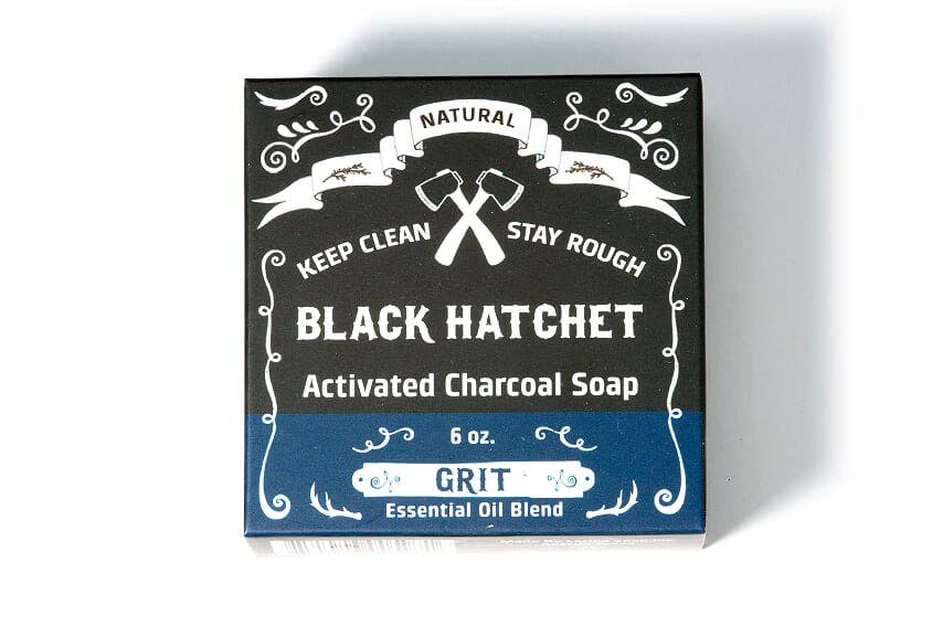 Latika Beauty - Charcoal Soap – Grit | Detox Bar for Men with Charcoal
