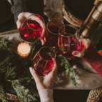 Sweet Water Decor - Stemless Winter Wine Glass Boxed Set