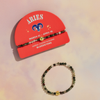 GeoCentral - Aries Mini Zodiac Bracelet – 4mm Crystal Beads