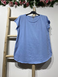 LINEN & COTTON HOUSE - COTTON T-SHIRT ROUND NECK, BASIC 8117