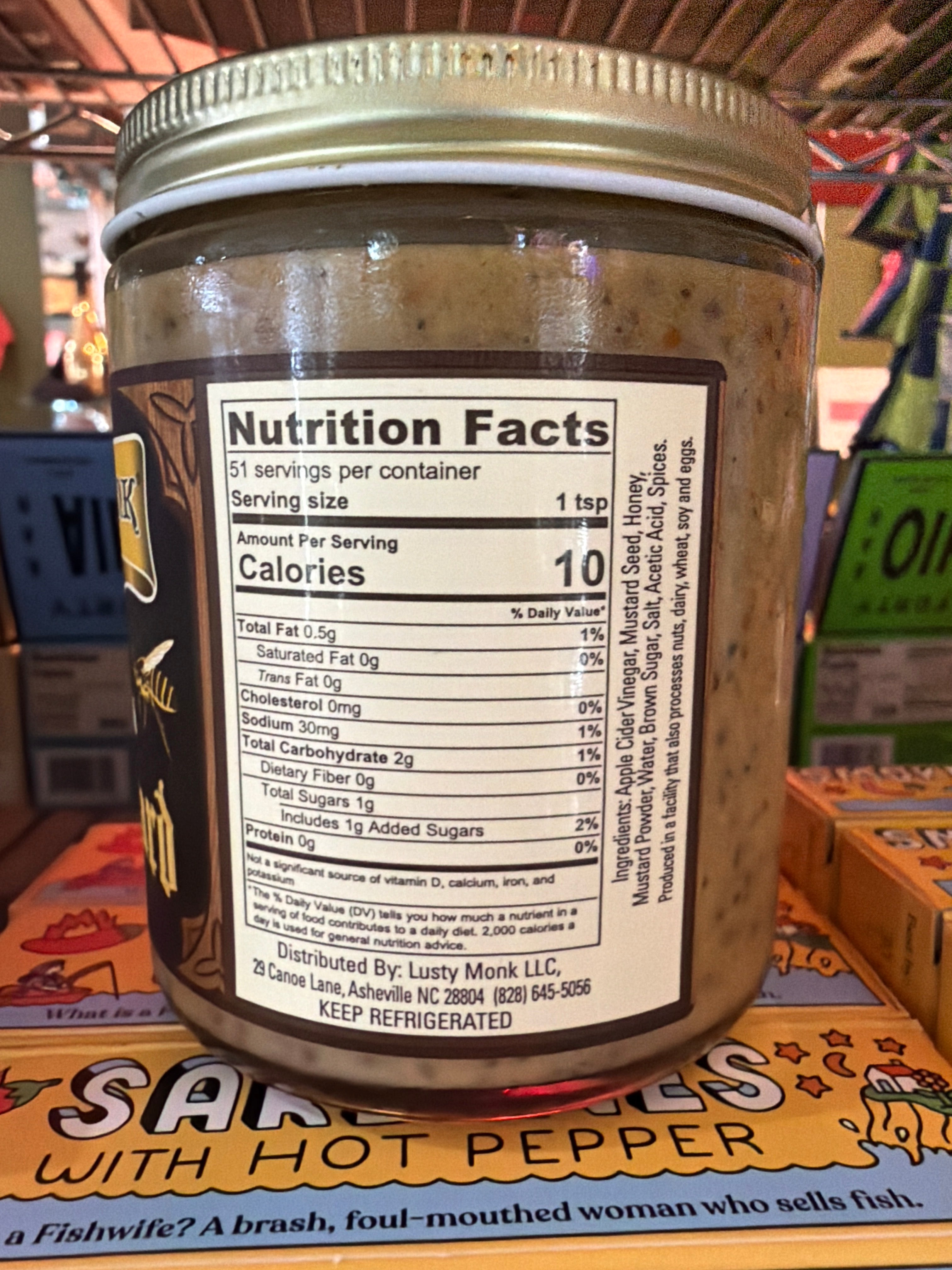 Lusty Monk - Into Temptation Honey Mustard