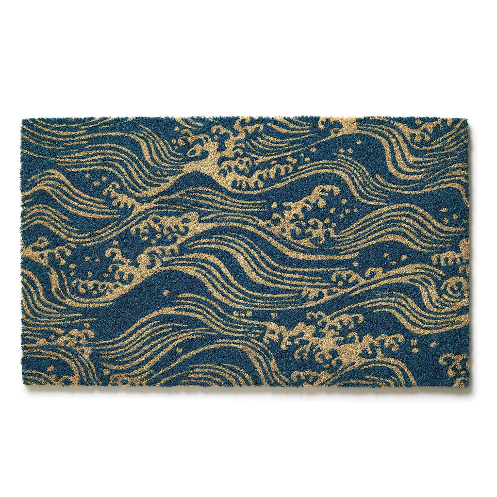 Entryways - Victoria and Albert Museum Waves Coir Doormat