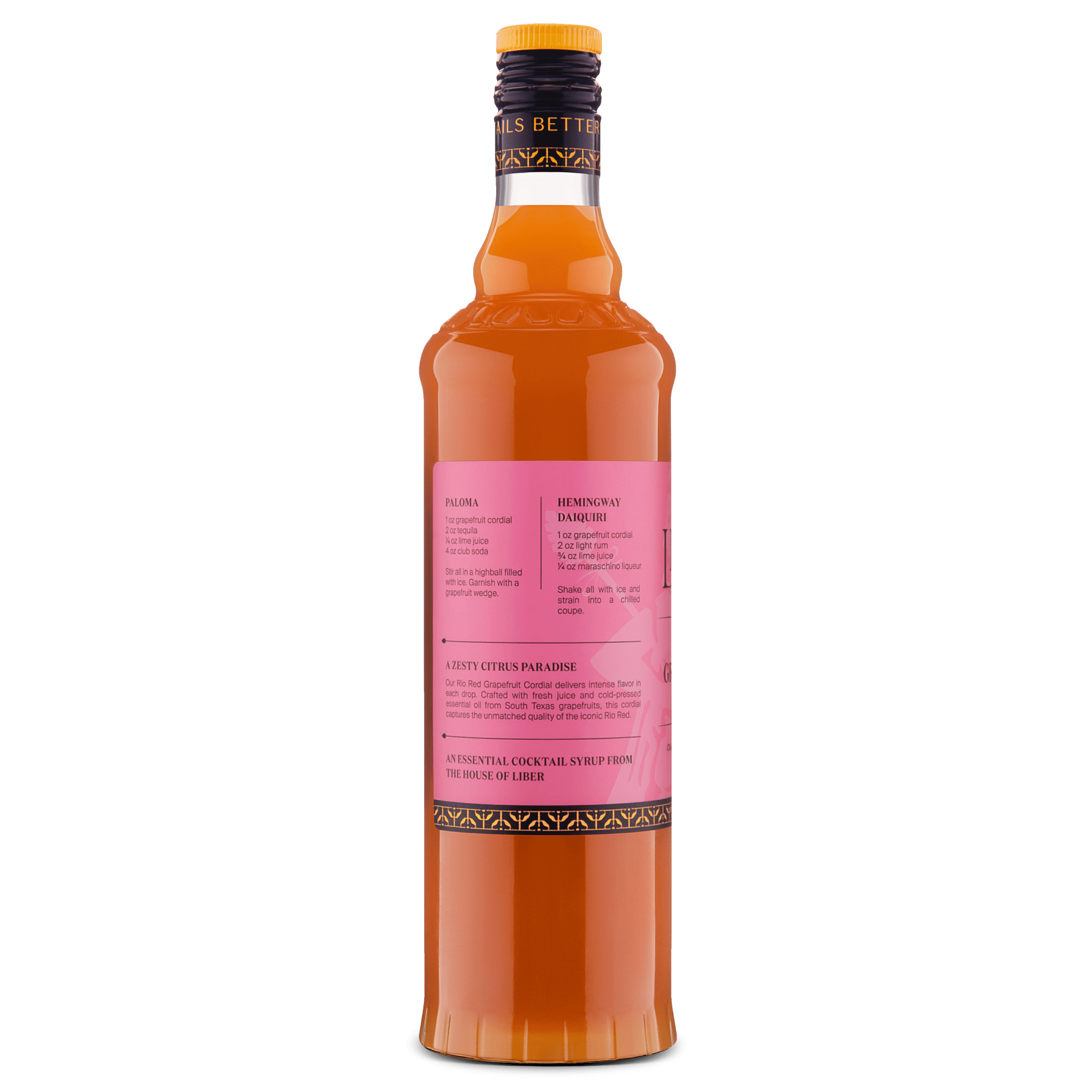 Liber & Co. - Rio Red Grapefruit Cordial