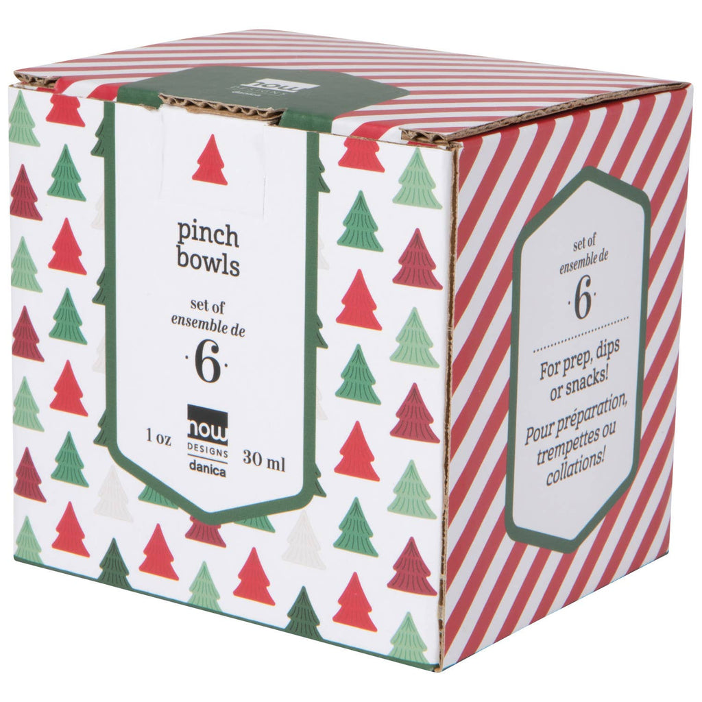 Now Designs by Danica - Winter Frost Christmas Pinch Bowls Set of 6