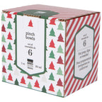 Now Designs by Danica - Winter Frost Christmas Pinch Bowls Set of 6