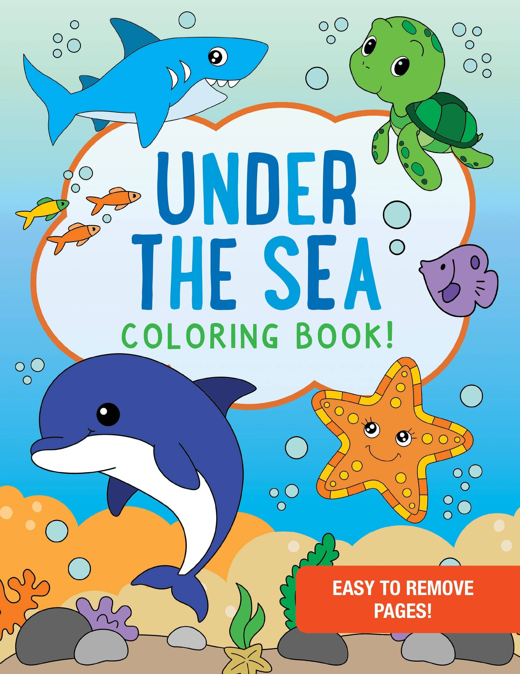 Peter Pauper Press - Under the Sea Coloring Book