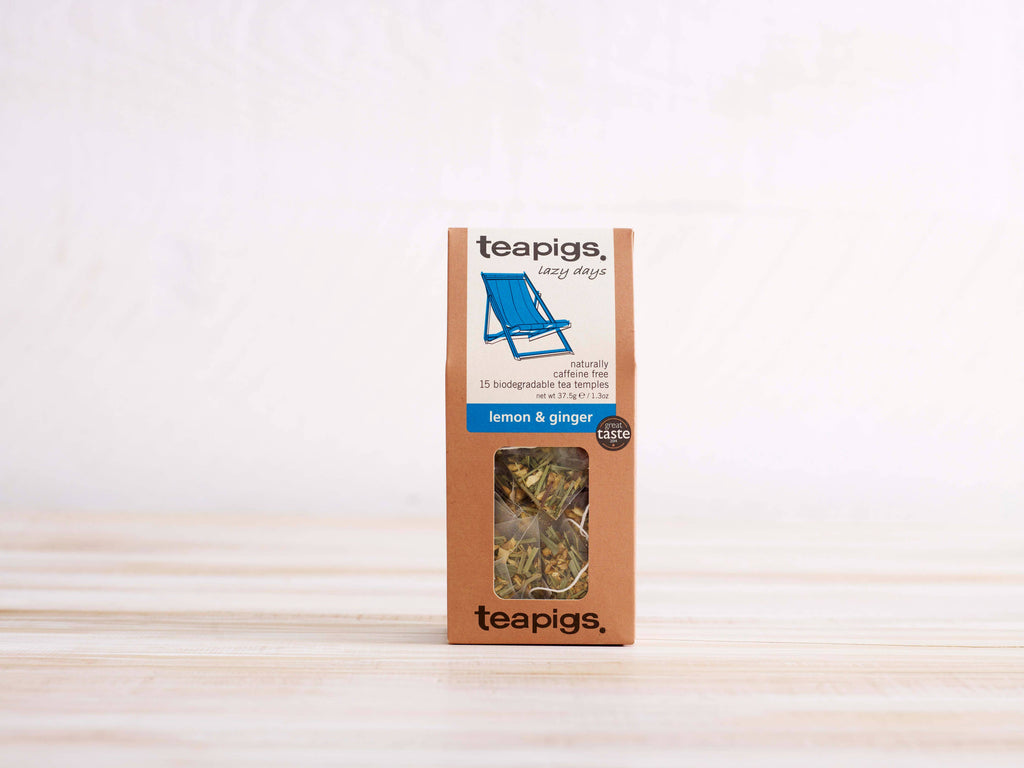 teapigs - Lemon & Ginger Tea - 15 Temples