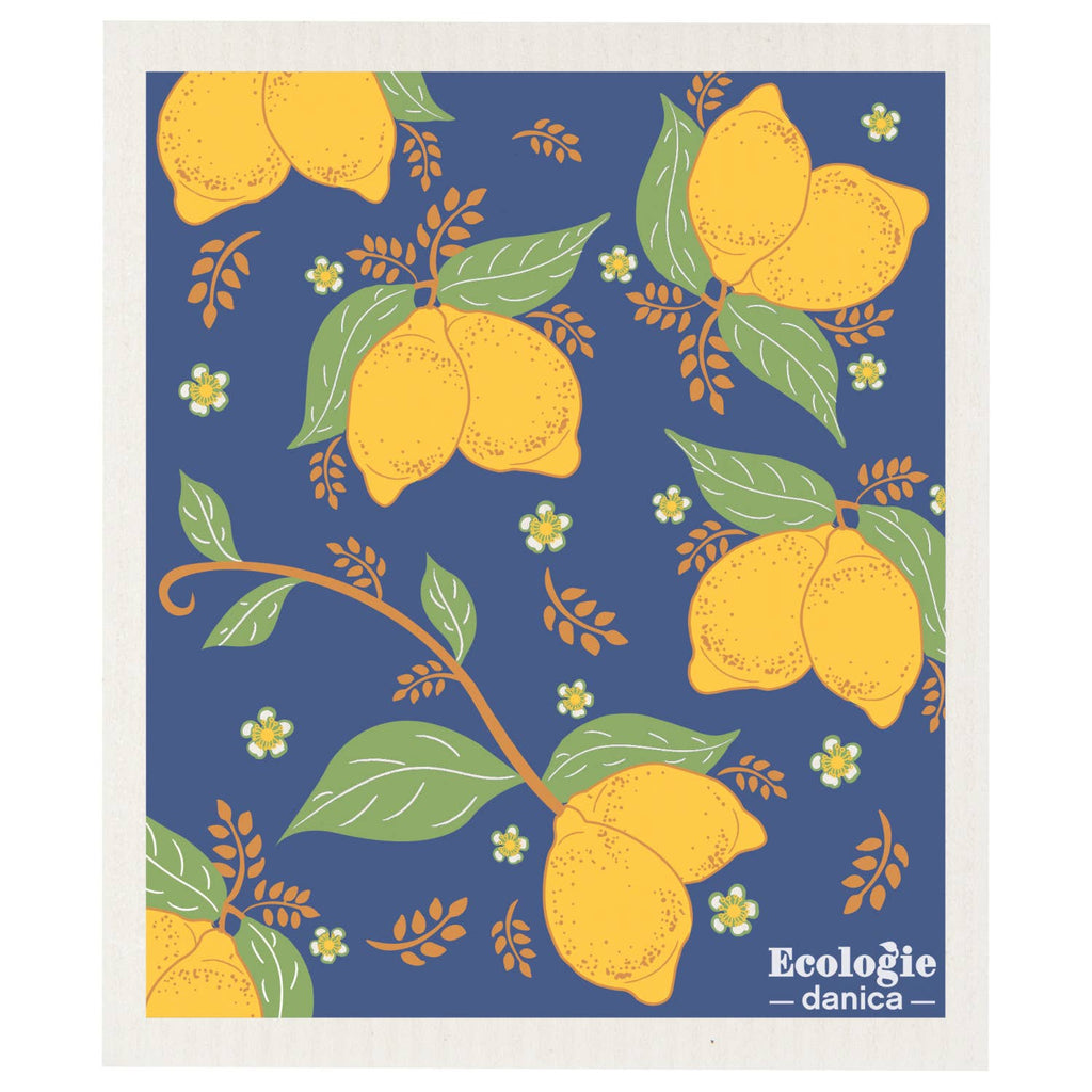 Ecologie - Provencal Lemons Swedish Dishcloth