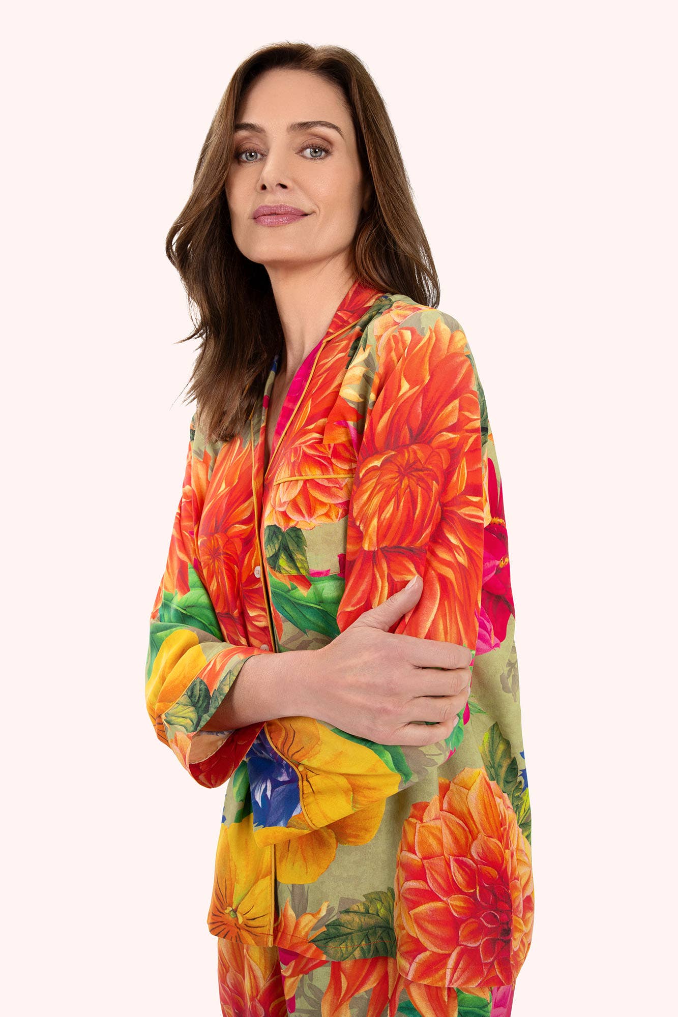 Powder Design inc - US - Bountiful Blooms Supersoft Pyjamas - Small