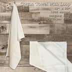 Cottage Shore - Hand Drawn Fish City State - Custom Cotton Tea Towel