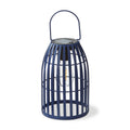 tag - Firefly Metal Solar Hanging Lantern - Blue