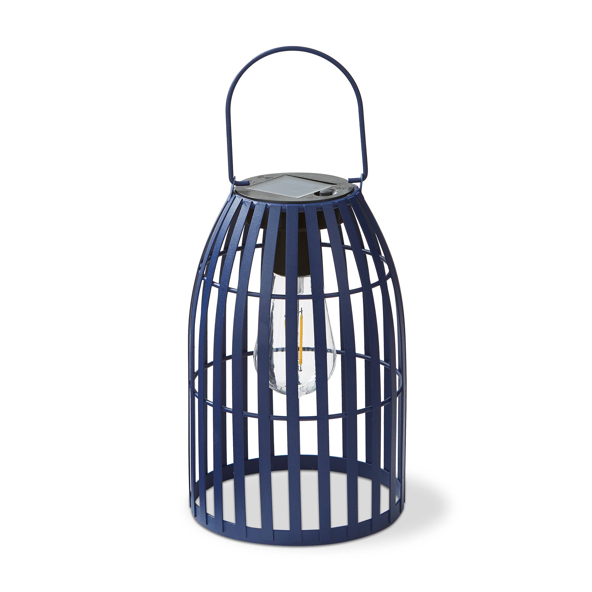 tag - Firefly Metal Solar Hanging Lantern - Blue