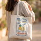 Collections by Fame Accessories - Sicilian Lemons Tote Bag